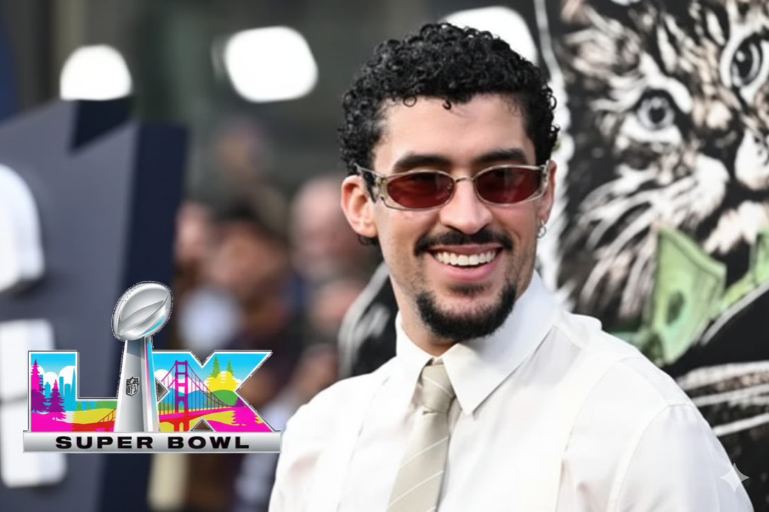 ¡Bad Bunny conquista el escenario más grande! Anunciado como headliner del Super Bowl 2026